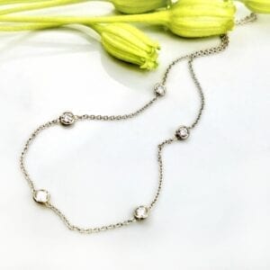 Diamonds by the yard necklace