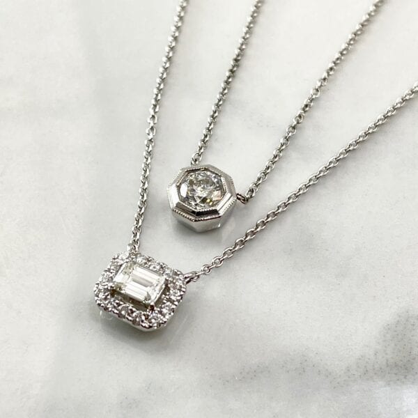 diamond pendant necklaces