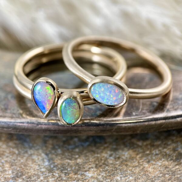 Opal stacking rings
