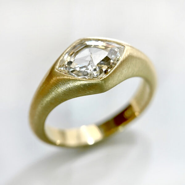Marquise Diamond Gold Ring
