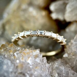 Baguette Diamond Band