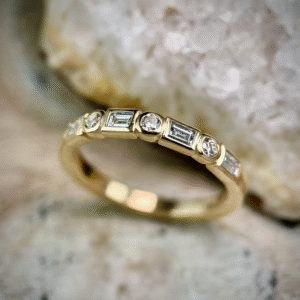 Diamond Band Baguettes and Rounds