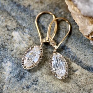 Moval Lab Grown Diamond Earrings